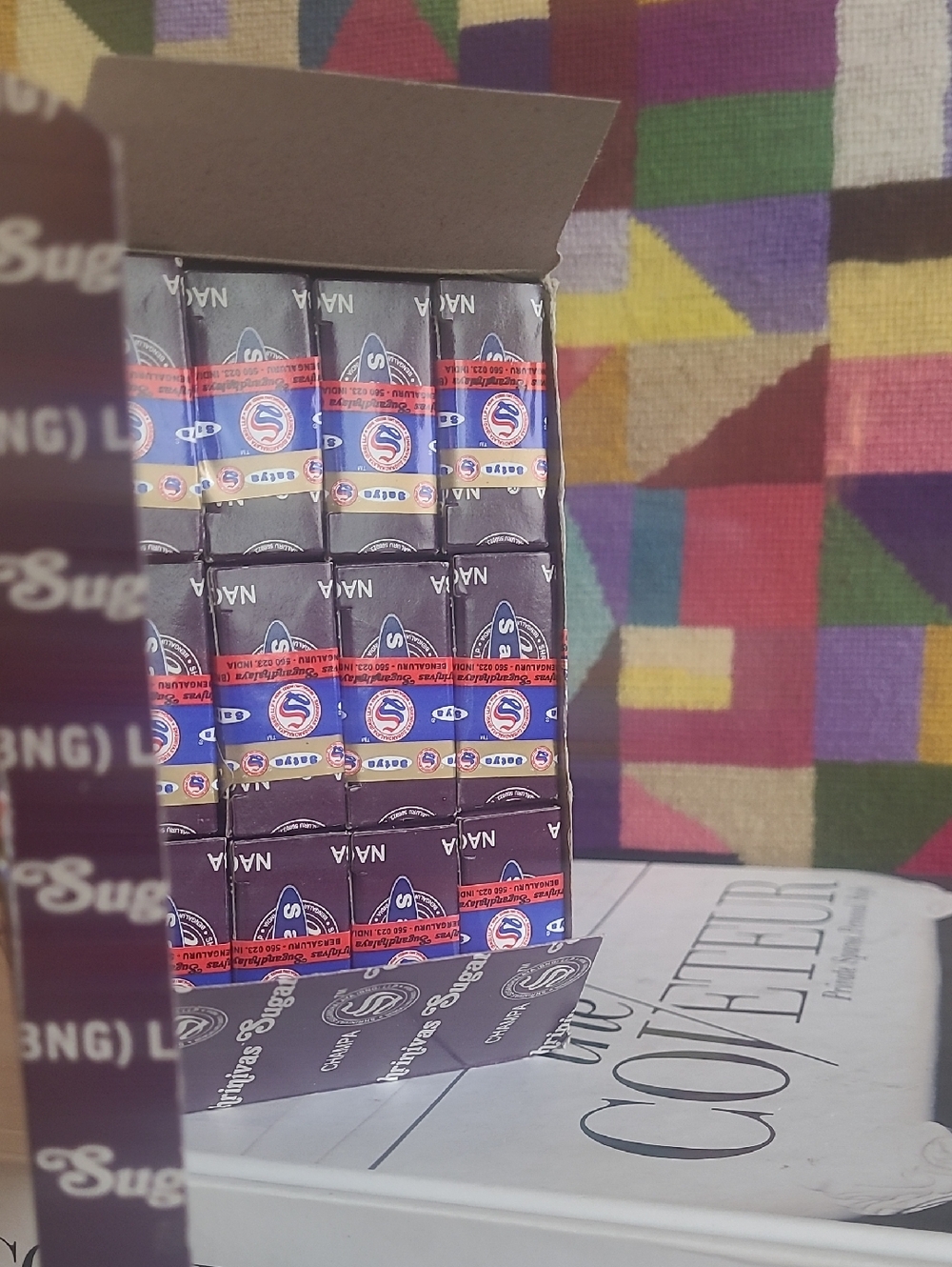 NWT SATYA REIKI INCENSE 12 PACK HANDROLLED IN INDIA - Picture 6 of 7